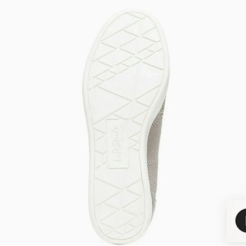 Lifestride Elektra Slip-on Sneakers Grey 7.5 - Picture 2 of 6